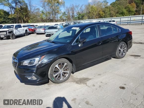 ✅ 2019 Subaru Legacy Limited • VIN: 4S3BNEJ6XK3014001 • Lot: 85816385. Listed on Copart with 105,186 mi. Free auction sales archive from the USA and detailed vehicle history report at DreamBid. Image 1.