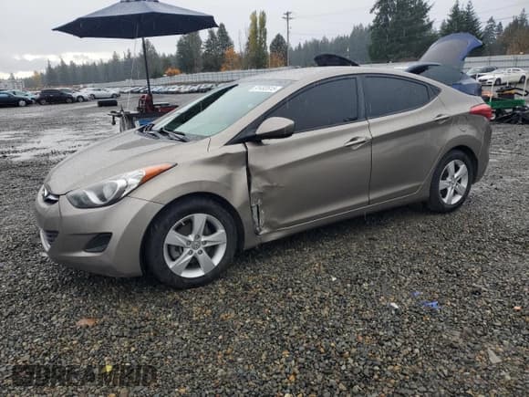 ✅ 2013 Hyundai Elantra GLS • VIN: 5NPDH4AE2DH332526 • Lot: 91492815. Listed on Copart with 152,298 mi. Free auction sales archive from the USA and detailed vehicle history report at DreamBid. Image 1.