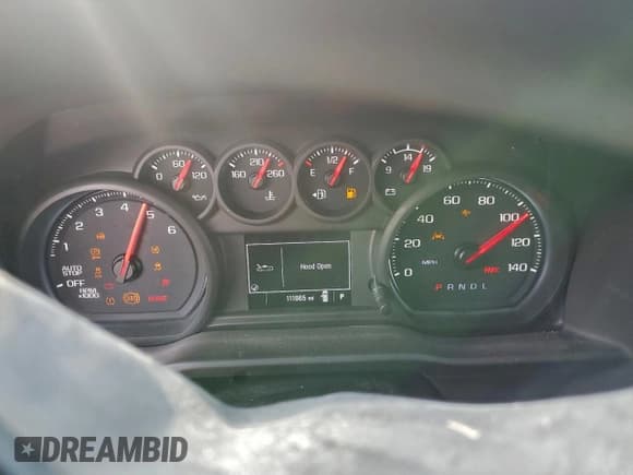 ✅ 2022 Chevrolet Silverado 1500 Custom • VIN: 3GCPABEK4NG605515 • Лот: 93919385. Опубликован ранее на Copart с пробегом 111 965 миль. Бесплатный доступ к архиву аукционных продаж из США и подробный отчёт об истории автомобиля на DreamBid. Изображение 9.