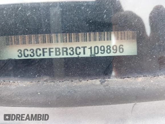 ✅ 2012 FIAT 500 Sport • VIN: 3C3CFFBR3CT109896 • Lot: 43531463. Wystawiony na IAAI z przebiegiem 133 522 mil. Bezpłatny archiwum sprzedaży aukcyjnych z USA i szczegółowy raport historii pojazdu na DreamBid. Zdjęcie 9.