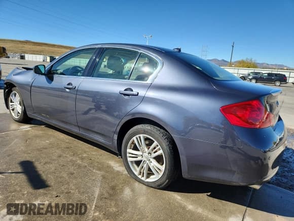 ✅ 2012 Infiniti G37 x • VIN: JN1CV6ARXCM974535 • Lot: 86717345. Listed on Copart with 101,491 mi. Free auction sales archive from the USA and detailed vehicle history report at DreamBid. Image 2.