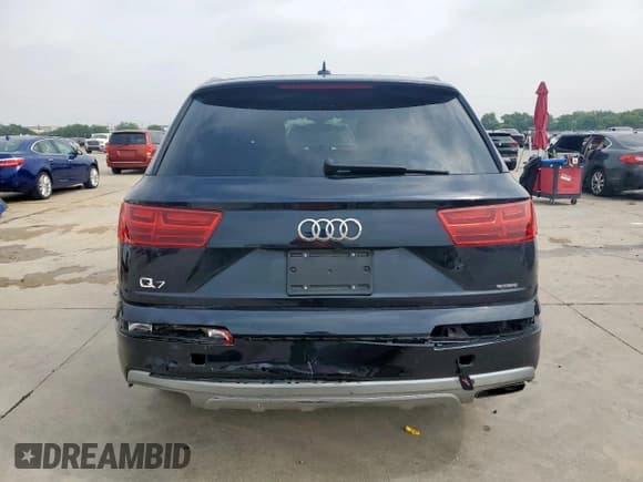 ✅ 2017 Audi Q7 Premium • VIN: WA1AHAF78HD049355 • Lot: 57348235. Listed on Copart with 72,139 mi. Free auction sales archive from the USA and detailed vehicle history report at DreamBid. Image 6.