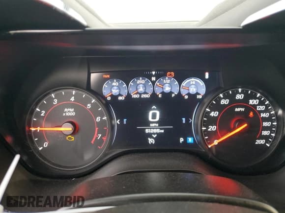 ✅ 2019 Chevrolet Camaro 2SS • VIN: 1G1FH1R71K0150817 • Лот: 92270065. Опубликован ранее на Copart с пробегом 51 285 миль. Бесплатный доступ к архиву аукционных продаж из США и подробный отчёт об истории автомобиля на DreamBid. Изображение 9.