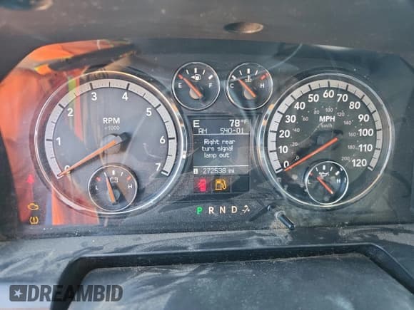 ✅ 2009 Dodge 1500 SLT • VIN: 1D3HV13T69S744162 • Lot: 82631645. Listed on Copart with 272,538 mi. Free auction sales archive from the USA and detailed vehicle history report at DreamBid. Image 9.