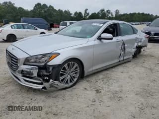 ✅ 2018 Genesis G80 3.8L • VIN: KMHGN4JE1JU239418 • Lot: 84782165. Wystawiony na Copart z przebiegiem 75 836 mil. Bezpłatny archiwum sprzedaży aukcyjnych z USA i szczegółowy raport historii pojazdu na DreamBid. Zdjęcie 1.