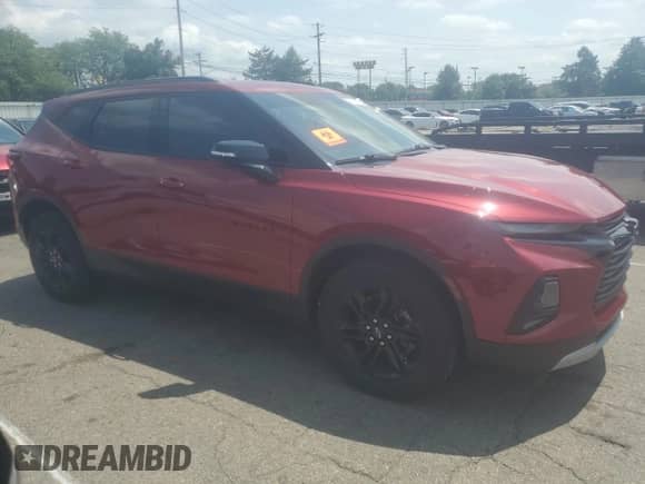 2021 Chevrolet Blazer LT z VIN 3GNKBHRS5MS522182, wystawiony jako Copart lot #65652224 z przebiegiem 47 436 mil mil oraz Szkoda całkowita • Salvage title. Historia ofert i sprzedaży dostępna na DreamBid. Obrazek 4.