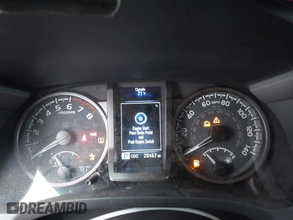 ✅ 2023 Toyota Tacoma SR5 • VIN: 3TMDZ5BN9PM169017 • Lot: 42724717. Listed on IAAI with 28,467 mi. Free auction sales archive from the USA and detailed vehicle history report at DreamBid. Image 7.