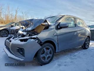 ✅ 2021 Mitsubishi Mirage ES • VIN: ML32AUHJ8MH010926 • Lot: 95439945. Listed on Copart with 74,359 mi. Free auction sales archive from the USA and detailed vehicle history report at DreamBid. Image 1.