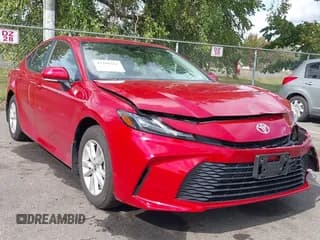 ✅ 2025 Toyota Camry XSE • VIN: 4T1DBADK5SU016585 • Lot: 43396611. Listed on IAAI with 9,606 mi. Free auction sales archive from the USA and detailed vehicle history report at DreamBid. Image 1.
