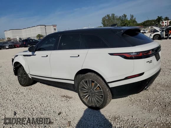 ✅ 2020 Land Rover Range Rover Velar R-Dynamic S • VIN: SALYK2FV5LA283904 • Лот: 43028355. Опубликован ранее на Copart с пробегом 44 026 миль. Бесплатный доступ к архиву аукционных продаж из США и подробный отчёт об истории автомобиля на DreamBid. Изображение 2.