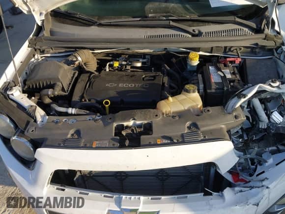 2014 Chevrolet Sonic LT with VIN 1G1JC5SG9E4127762, listed as a IAAI auction lot 43521388 with 128,333 mi miles and . Bid and sale history available at DreamBid. Image 10.