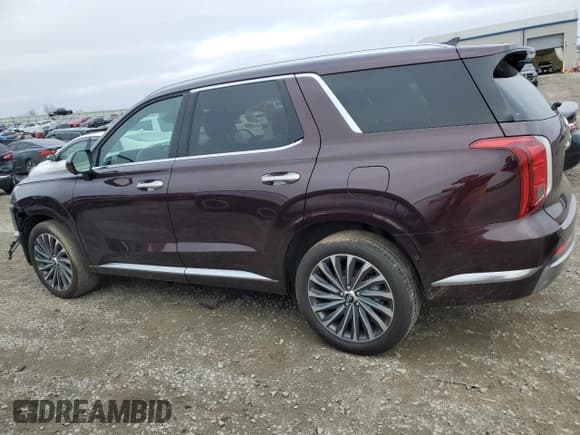 ✅ 2024 Hyundai Palisade Calligraphy • VIN: KM8R7DGE4RU713416 • Лот: 85332244. Опубликован ранее на Copart с пробегом 20 100 миль. Бесплатный доступ к архиву аукционных продаж из США и подробный отчёт об истории автомобиля на DreamBid. Изображение 2.