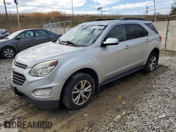 ✅ 2016 Chevrolet Equinox LT • VIN: 2GNALCEK1G1150955 • Lot: 91297965. Listed on Copart with 166,932 mi. Free auction sales archive from the USA and detailed vehicle history report at DreamBid. Image 1.