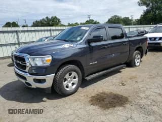 ✅ 2021 Ram 1500 Lone Star • VIN: 1C6SRFFT6MN696141 • Lot: 67417425. Listed on Copart with 47,595 mi. Free auction sales archive from the USA and detailed vehicle history report at DreamBid. Image 1.