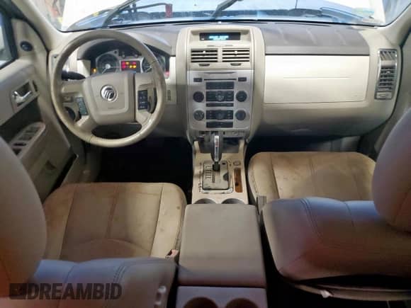 2009 Mercury Mariner Premier с VIN 4M2CU87769KJ12378, выставлен на аукционе Copart как лот 69630725 с пробегом 67 949 миль миль и На запчасти • Non repairable. История ставок и продаж доступна на DreamBid. Изображение 8.