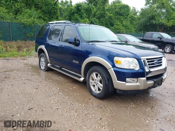 ✅ 2007 Ford Explorer Eddie Bauer • VIN: 1FMEU74EX7UB36790 • Lot: 42370176. Wystawiony na IAAI z przebiegiem 178 660 mil. Bezpłatny archiwum sprzedaży aukcyjnych z USA i szczegółowy raport historii pojazdu na DreamBid. Zdjęcie 1.