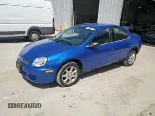 2005 Dodge Neon SXT z VIN 1B3ES56C75D140451, wystawiony jako Copart lot #55106665 z przebiegiem 240 308 mil mil oraz Nie do naprawy • Non repairable. Historia ofert i sprzedaży dostępna na DreamBid. Obrazek 1.