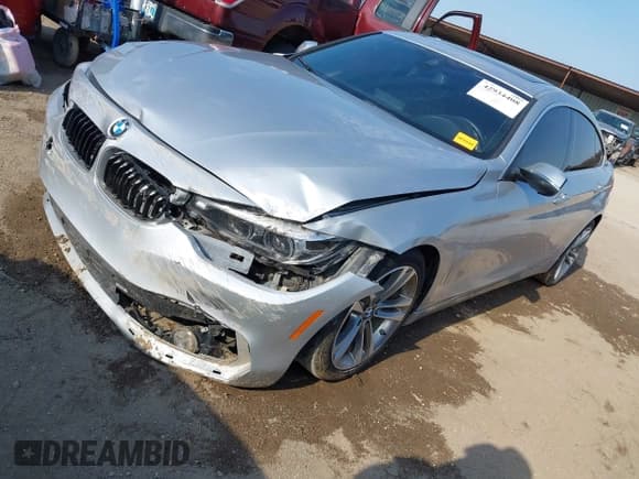 ✅ 2019 BMW 4 Series 430i • VIN: WBA4J1C51KBM14629 • Lot: 42934408. Wystawiony na IAAI z przebiegiem 100 522 mil. Bezpłatny archiwum sprzedaży aukcyjnych z USA i szczegółowy raport historii pojazdu na DreamBid. Zdjęcie 2.