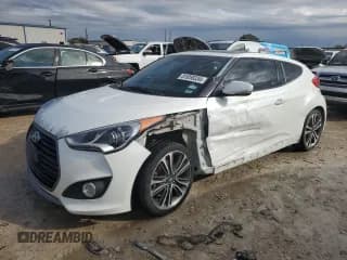 ✅ 2016 Hyundai Veloster Turbo • VIN: KMHTC6AEXGU292000 • Lot: 81050334. Wystawiony na Copart z przebiegiem 55 853 mil. Bezpłatny archiwum sprzedaży aukcyjnych z USA i szczegółowy raport historii pojazdu na DreamBid. Zdjęcie 1.