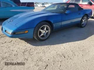 1993 Chevrolet Corvette with VIN 1G1YY33P5P5105385, listed as a Copart auction lot 78373004 with 56,842 mi miles and Salvage title. Bid and sale history available at DreamBid. Image 1.
