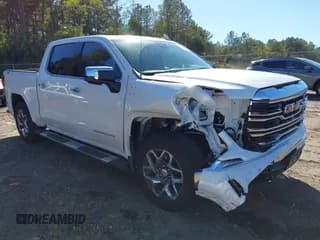 ✅ 2025 GMC Sierra 1500 SLT • VIN: 3GTUUDED3SG258228 • Лот: 43404808. Опубликован ранее на IAAI с пробегом 4 609 миль. Бесплатный доступ к архиву аукционных продаж из США и подробный отчёт об истории автомобиля на DreamBid. Изображение 1.