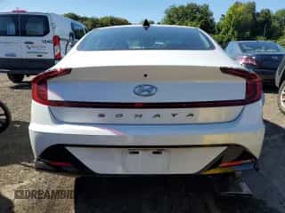 2020 Hyundai Sonata SEL z VIN 5NPEF4JA7LH022913, wystawiony jako Copart lot #70807695 z przebiegiem 55 870 mil mil oraz Szkoda całkowita • Salvage title. Historia ofert i sprzedaży dostępna na DreamBid. Obrazek 6.