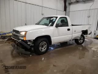 ✅ 2003 Chevrolet Silverado 1500 LS • VIN: 1GCEC14XX3Z261789 • Lot: 84944674. Listed on Copart with Not provided. Free auction sales archive from the USA and detailed vehicle history report at DreamBid. Image 1.