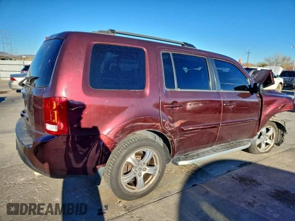 ✅ 2012 Honda Pilot EX-L • VIN: 5FNYF3H63CB015884 • Lot: 94309285. Listed on Copart with 194,229 mi. Free auction sales archive from the USA and detailed vehicle history report at DreamBid. Image 3.