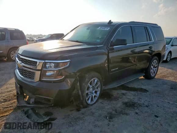 2017 Chevrolet Tahoe LS with VIN 1GNSCAKC4HR151631, listed as a Copart auction lot 80468015 with 147,782 mi miles and Salvage title. Bid and sale history available at DreamBid. Image 1.