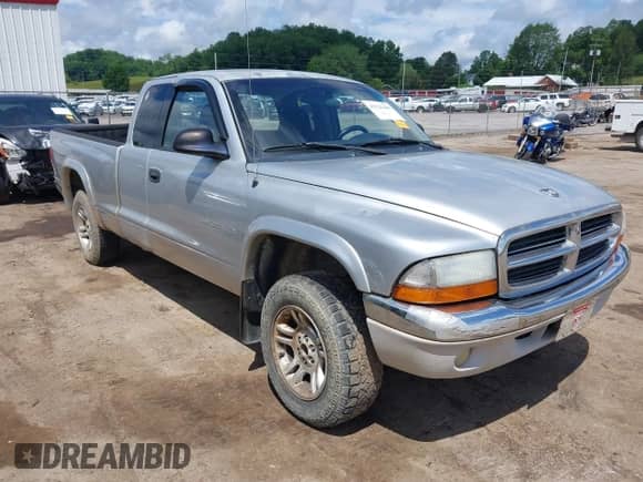 2002 Dodge Dakota SLT with VIN 1B7GG42NX2S713859, listed as a IAAI auction lot 42526206 with 264,287 mi miles and . Bid and sale history available at DreamBid. Image 1.