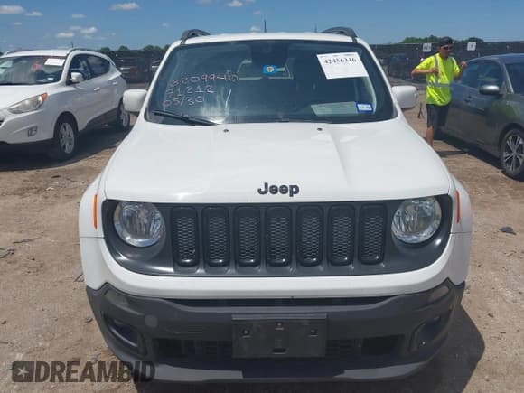 ✅ 2018 Jeep Renegade Latitude • VIN: ZACCJABB2JPJ71212 • Lot: 42456346. Listed on IAAI with 153,494 mi. Free auction sales archive from the USA and detailed vehicle history report at DreamBid. Image 12.