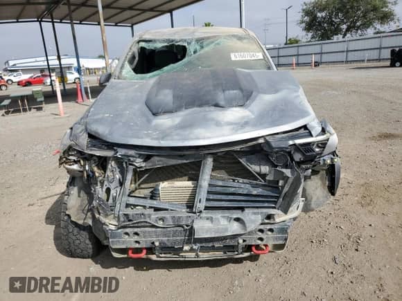 2023 Chevrolet Colorado 4WD ZR2 with VIN 1GCPTFEK5P1235565, listed as a Copart auction lot 61607045 with 42,500 mi miles and Salvage title. Bid and sale history available at DreamBid. Image 5.