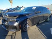 ✅ 2024 BMW i5 eDrive40 • VIN: WBY33FK09RCR42126 • Lot: 41370577. Listed on IAAI with 9,601 mi. Free auction sales archive from the USA and detailed vehicle history report at DreamBid. Image 2.