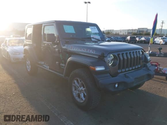 ✅ 2021 Jeep Wrangler Unlimited Sport S • VIN: 1C4HJXDG7MW583315 • Lot: 41827899. Listed on IAAI with 25,264 mi. Free auction sales archive from the USA and detailed vehicle history report at DreamBid. Image 14.