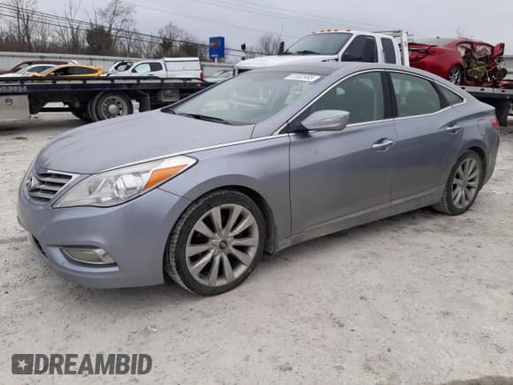 ✅ 2014 Hyundai Azera Limited • VIN: KMHFH4JGXEA396361 • Lot: 41902995. Listed on Copart with 249,609 mi. Free auction sales archive from the USA and detailed vehicle history report at DreamBid. Image 1.