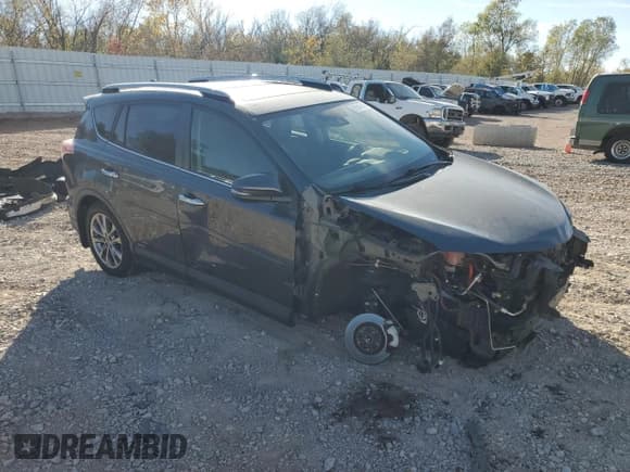 ✅ 2018 Toyota RAV4 Hybrid Limited • VIN: JTMDJREV3JD246364 • Lot: 91848545. Listed on Copart with 44,086 mi. Free auction sales archive from the USA and detailed vehicle history report at DreamBid. Image 4.