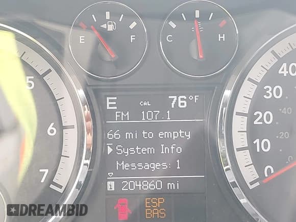 ✅ 2009 Dodge 1500 ST • VIN: 1D3HB18P69S742867 • Lot: 42445968. Wystawiony na IAAI z przebiegiem 204 860 mil. Bezpłatny archiwum sprzedaży aukcyjnych z USA i szczegółowy raport historii pojazdu na DreamBid. Zdjęcie 15.