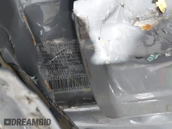 ✅ 2023 Nissan Kicks SV • VIN: 3N1CP5CV3PL532906 • Лот: 42723893. Опубликован ранее на IAAI с пробегом 30 426 миль. Бесплатный доступ к архиву аукционных продаж из США и подробный отчёт об истории автомобиля на DreamBid. Изображение 9.