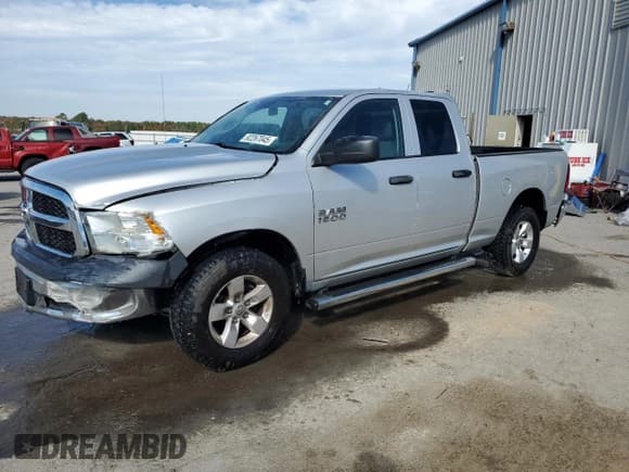 ✅ 2018 Ram 1500 Tradesman • VIN: 1C6RR7FGXJS258999 • Lot: 92267045. Listed on Copart with 108,918 mi. Free auction sales archive from the USA and detailed vehicle history report at DreamBid. Image 1.