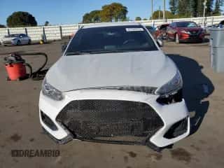 2020 Hyundai Veloster z VIN KMHT36AH9LU006271, wystawiony jako Copart lot #87709915 z przebiegiem 55 073 mil mil oraz Szkoda całkowita • Salvage title. Historia ofert i sprzedaży dostępna na DreamBid. Obrazek 5.