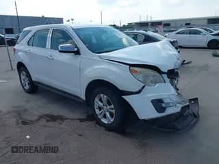2013 Chevrolet Equinox LS z VIN 1GNALBEK1DZ107388, wystawiony jako IAAI lot #43443652 z przebiegiem 188 349 mil mil oraz . Historia ofert i sprzedaży dostępna na DreamBid. Obrazek 1.