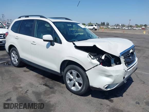 2015 Subaru Forester Premium с VIN JF2SJADC8FG522635, выставлен на аукционе IAAI как лот 43084638 с пробегом 143 389 миль миль и . История ставок и продаж доступна на DreamBid. Изображение 1.