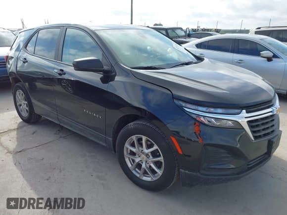 ✅ 2022 Chevrolet Equinox LS • VIN: 2GNAXHEV6N6135931 • Lot: 42713251. Listed on IAAI with 118,056 mi. Free auction sales archive from the USA and detailed vehicle history report at DreamBid. Image 1.