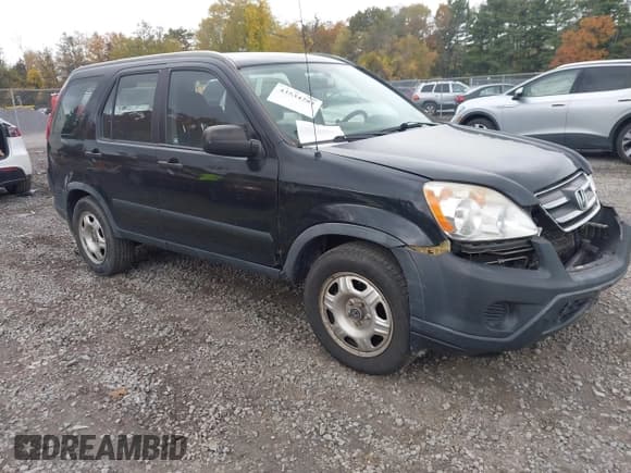 ✅ 2006 Honda CR-V LX • VIN: JHLRD68566C026126 • Lot: 43534283. Listed on IAAI with 152,536 mi. Free auction sales archive from the USA and detailed vehicle history report at DreamBid. Image 1.