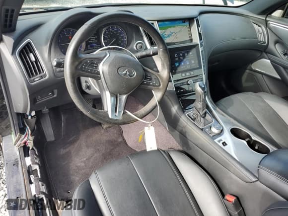 ✅ 2019 Infiniti Q60 Luxe • VIN: JN1EV7EL7KM291453 • Лот: 65744345. Опубликован ранее на Copart с пробегом 23 727 миль. Бесплатный доступ к архиву аукционных продаж из США и подробный отчёт об истории автомобиля на DreamBid. Изображение 8.