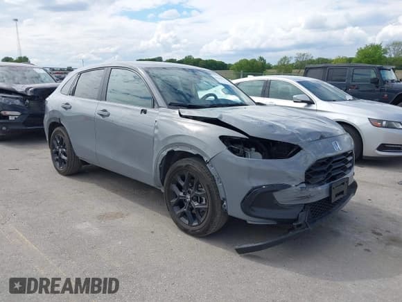 ✅ 2024 Honda HR-V Sport • VIN: 3CZRZ2H57RM756549 • Lot: 42346534. Listed on IAAI with 18,888 mi. Free auction sales archive from the USA and detailed vehicle history report at DreamBid. Image 1.