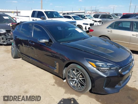 ✅ 2022 Kia Stinger GT-Line • VIN: KNAE35LD0N6113263 • Lot: 43313768. Wystawiony na IAAI z przebiegiem 66 461 mil. Bezpłatny archiwum sprzedaży aukcyjnych z USA i szczegółowy raport historii pojazdu na DreamBid. Zdjęcie 1.