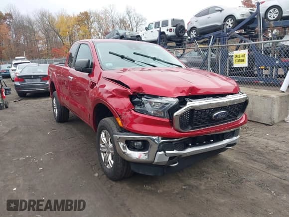✅ 2021 Ford Ranger XL • VIN: 1FTER1FHXMLD00258 • Lot: 43551602. Wystawiony na IAAI z przebiegiem 49 867 mil. Bezpłatny archiwum sprzedaży aukcyjnych z USA i szczegółowy raport historii pojazdu na DreamBid. Zdjęcie 1.