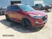 2019 Hyundai Tucson SEL z VIN KM8J33AL6KU980864, wystawiony jako IAAI lot #42551678 z przebiegiem 49 682 mil mil oraz . Historia ofert i sprzedaży dostępna na DreamBid. Obrazek 1.