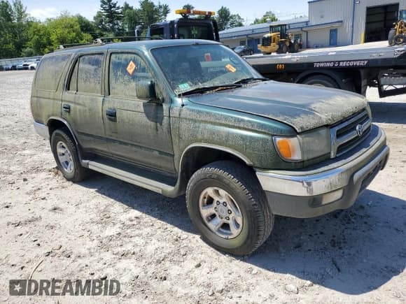 ✅ 1999 Toyota 4Runner SR5 • VIN: JT3HN86R8X0227489 • Lot: 59240735. Listed on Copart with Not provided. Free auction sales archive from the USA and detailed vehicle history report at DreamBid. Image 4.